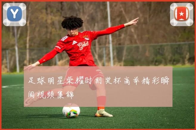 足球明星荣耀时刻奖杯高举精彩瞬间视频集锦