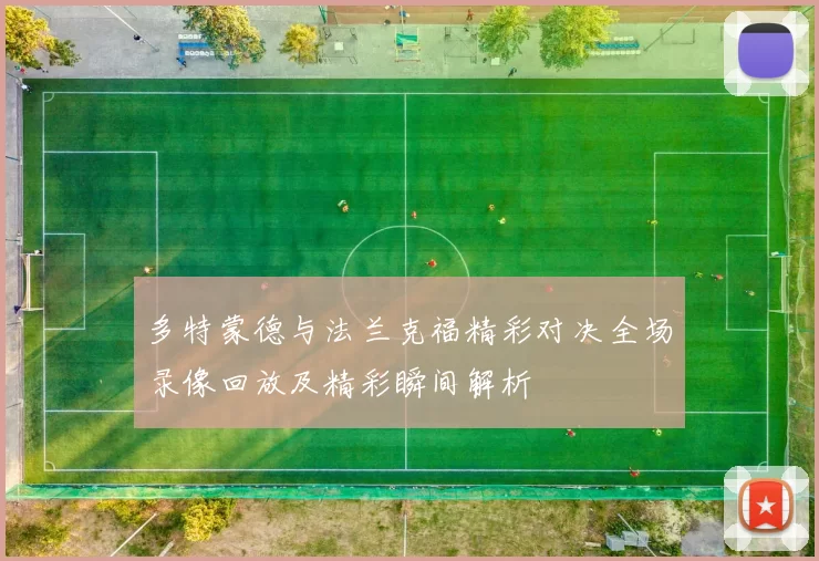 多特蒙德与法兰克福精彩对决全场录像回放及精彩瞬间解析